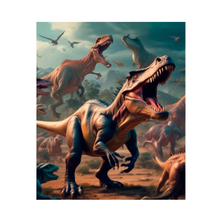 Carpeta Escolar 2 Tapas Con Cordon Nº3 Planeta 2025 Dinosaurio